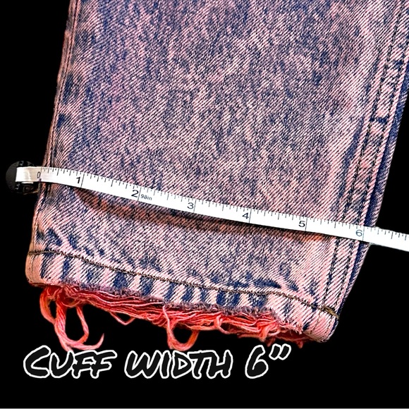 NWT The Kooples ReVamped Originally Acid Washed Nelly Jeans now Pink Wash. 27 - Picture 10 of 14